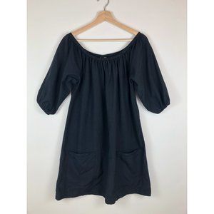 Anthropologie Mermaid Off Shoulder Peasant Dress